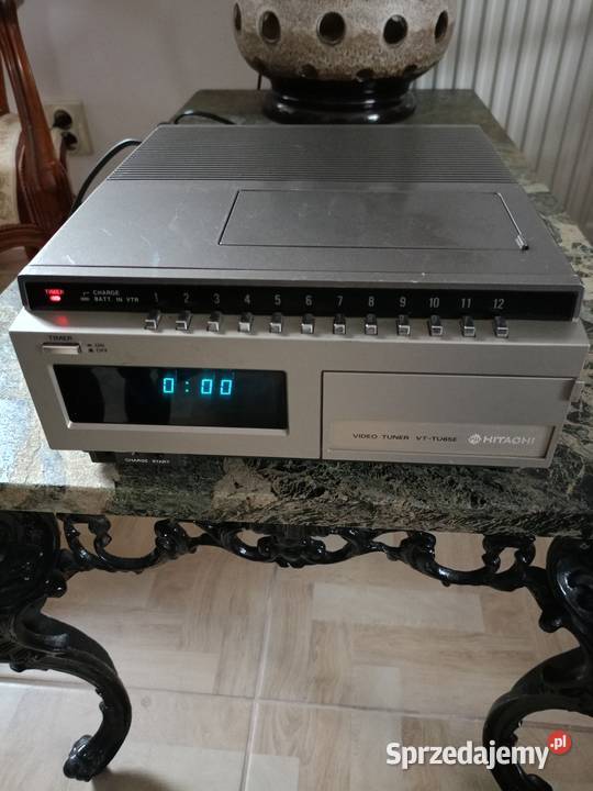 Zabytkowy Hitachi Video Tuner VTTU65E Japan Elektronika wielkopolskie Drawski Młyn