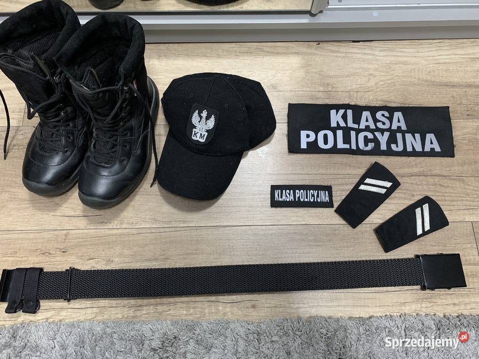Mundur policyjny buty klasa policyjna komplet Chełm sprzedam