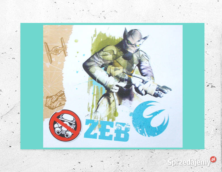 Zeb plakat z gwiezdnych wojen star wars plakat Białystok