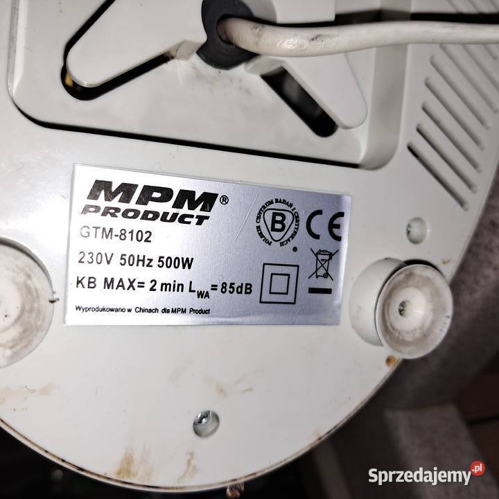 SOKOWIRÓWKA MPM model GTM8102 Warszawa