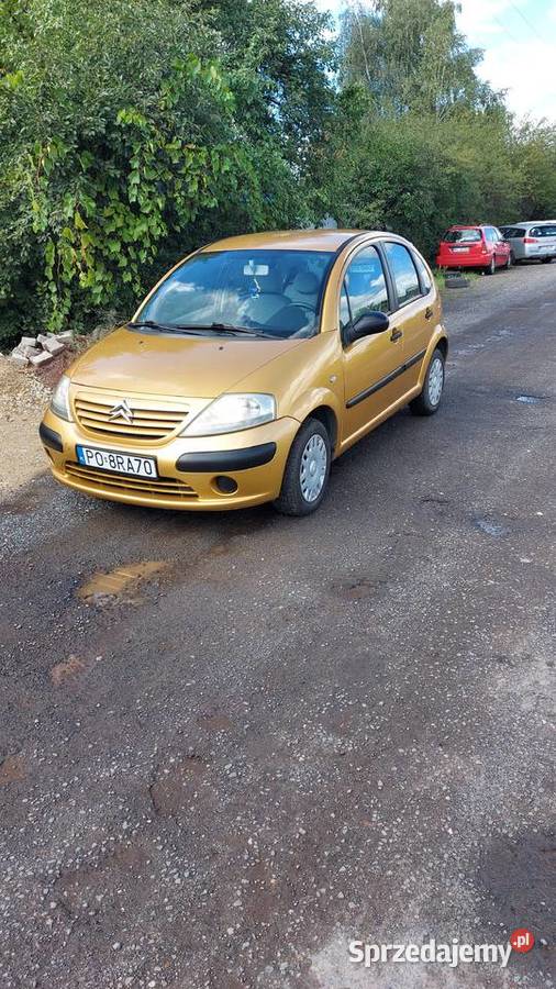 Citroen C3 2002r 12benzsprowadzony ABS wielkopolskie Poznań