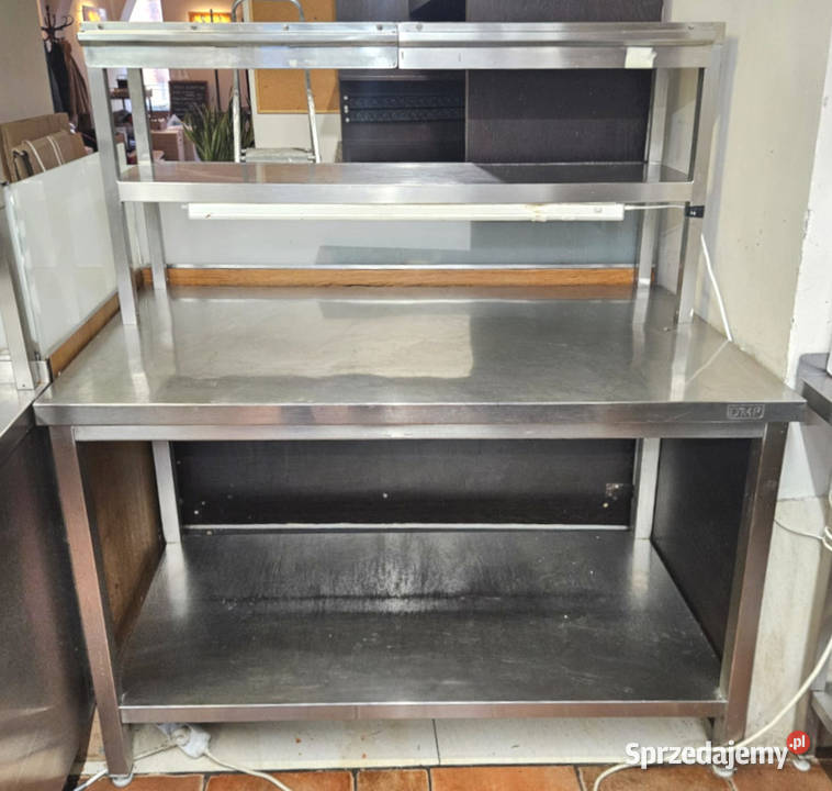 Stół gastronomiczny 130 x 70 z nadstawką DORA Pszczyna