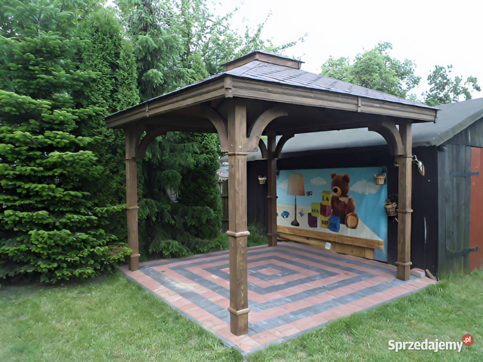 ALTANA 25 3x3 OGRODOWA Ryflowane Słupy PRODUCENT śląskie Parzymiechy