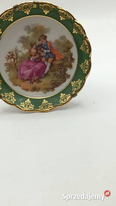 Zabytkowy talerzyk podstawek wiedeńska miłość Zamość sprzedam