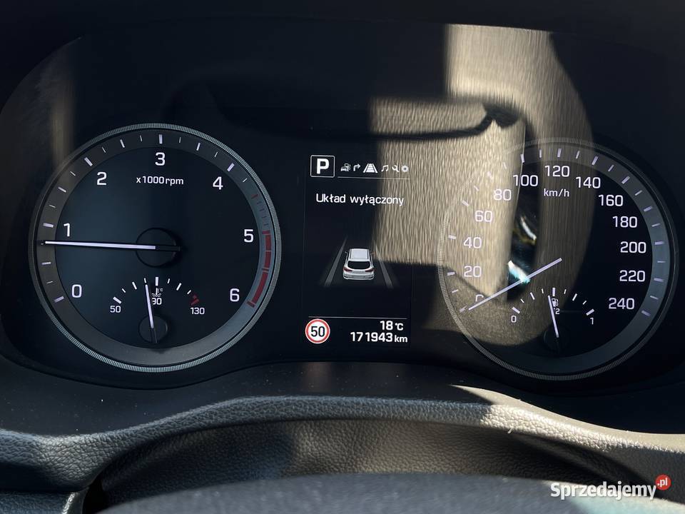 Hyundai Tucson III 2017R 20 CRDi 136 4x4 Automat czujnik deszczu podkarpackie Rzeszów
