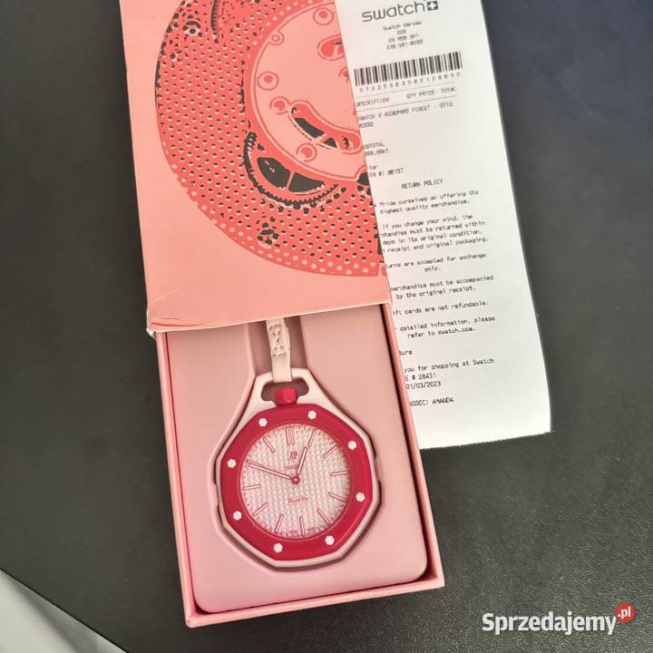 Zegarek Swatch x AP Otto Rosso