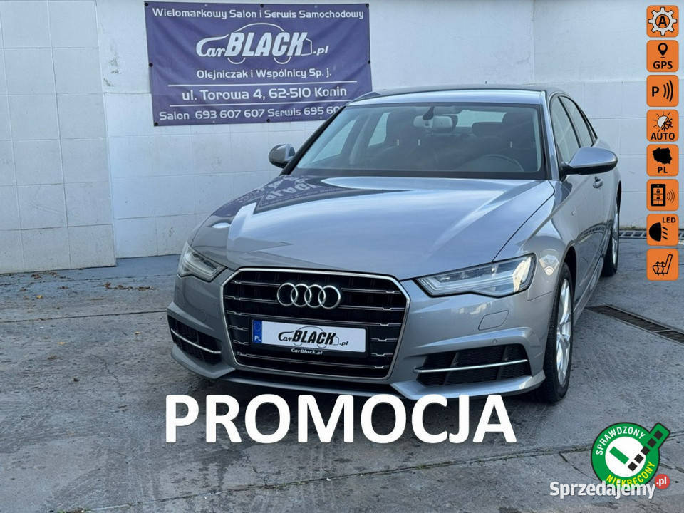 Audi A6 Limousine Salon Polska Bezwypadkowy centralny zamek wielkopolskie Konin