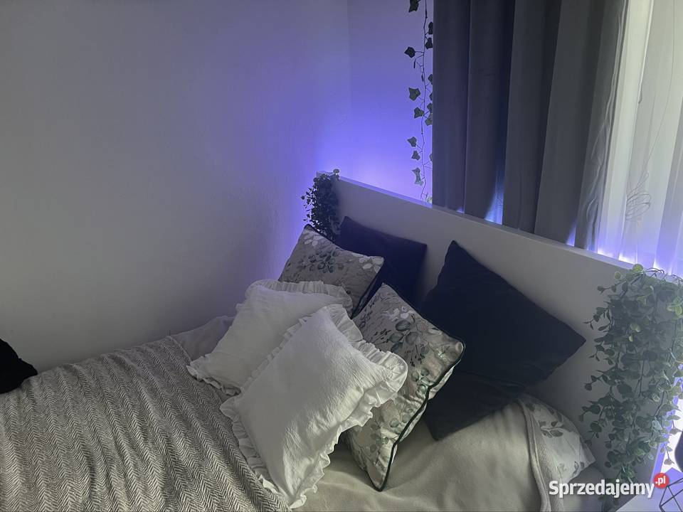 Łóżko malm z materacem z dwoma szufladami I ledy Legionowo