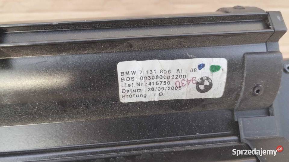 Roleta Bagażnika Siatka Bmw 3 E90 E91 Kombi osobowe