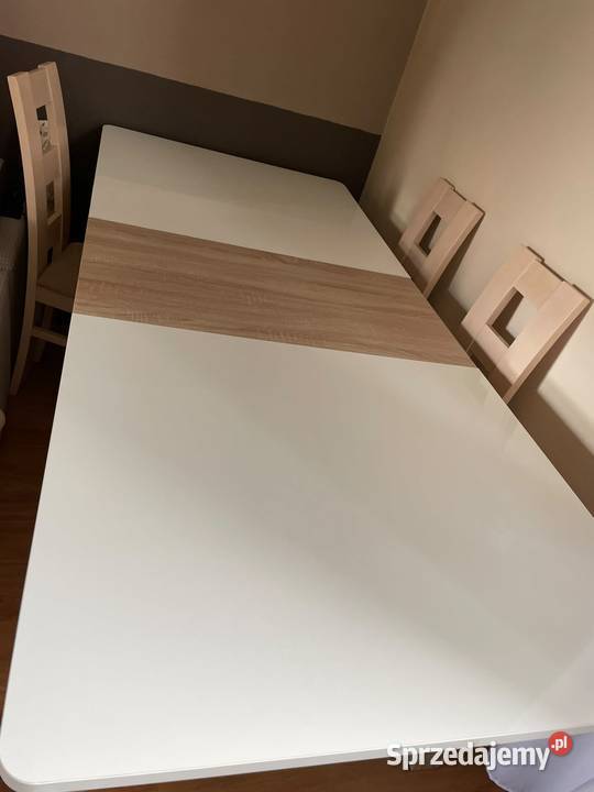Komplet do jadalni salonu stół i ławaidealny 90cm świętokrzyskie Radków sprzedam