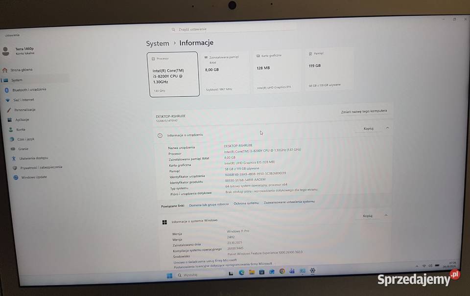 laptop Tetrra 1460P Opole