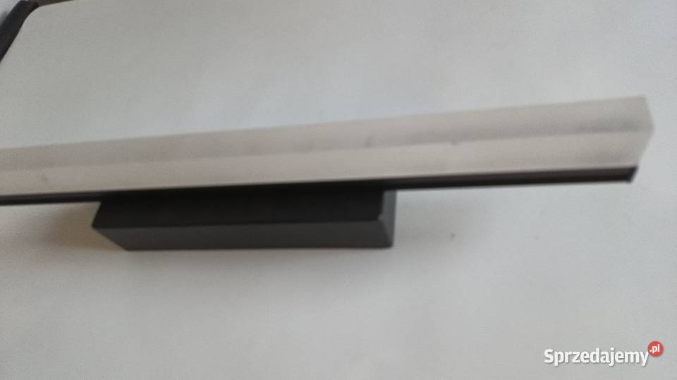 Lampa ścienna LED czarna 12W neutralna kinkiet Kinkiety