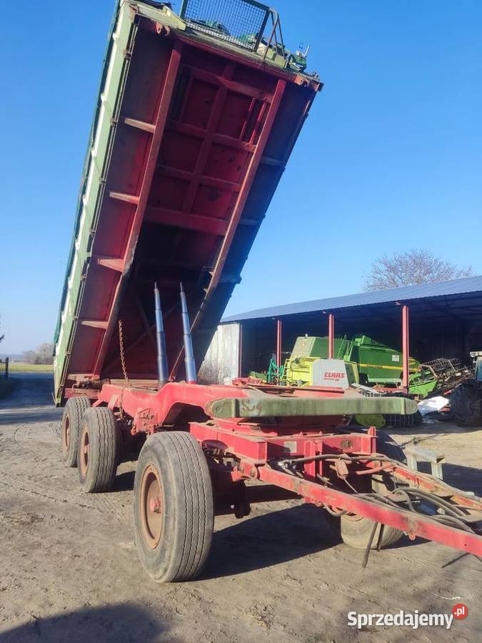 przyczepa rolnicza dmc 24 ton zarejestrowana Chełm