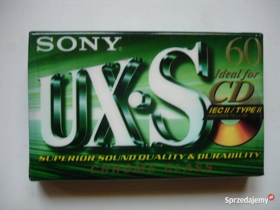 Kaseta magnetofonowa SONY UXS60 nowa