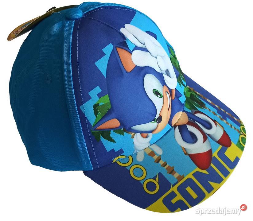 Czapka Jeż Sonic Czapeczka Baseballówka dzieci 4 lata+ Mogilany sprzedam