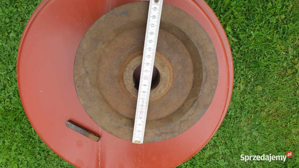 Koło pasowe stalowe 200 mm 2X17mm OTW fi 38 mm Pozostałe Grybów