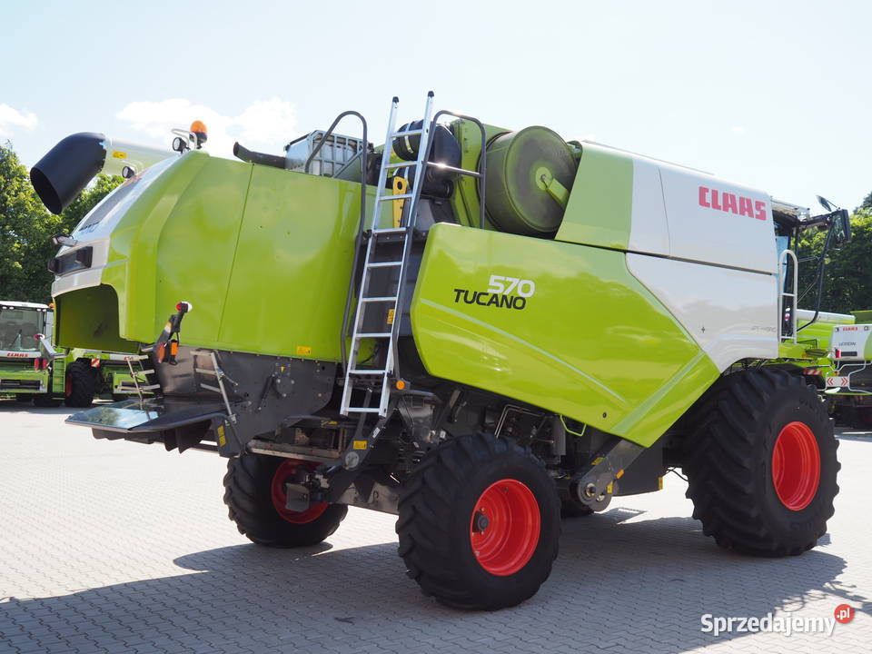 Claas Tucano 570 GPS V770 Kombajn zbożowy GPS Stęszew