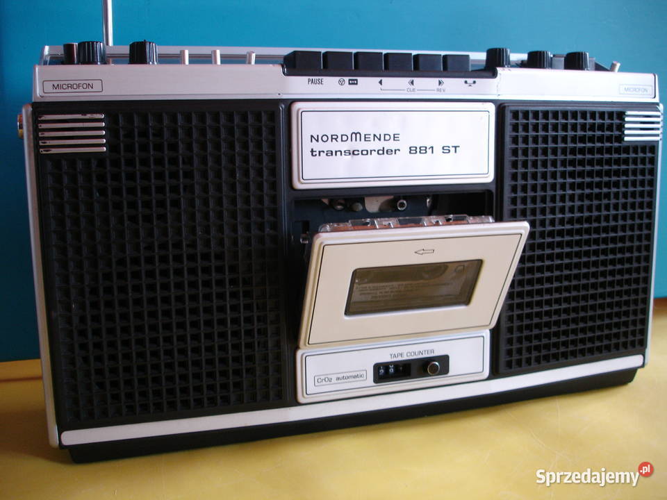 Radiomagnetofon NORDMENDE TRANSCORDER 881 ST Pozostałe sprzedam
