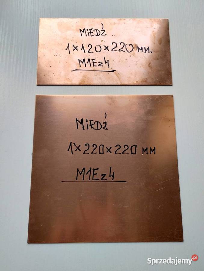 Blacha miedziana gr 10mmformatka Warszawa