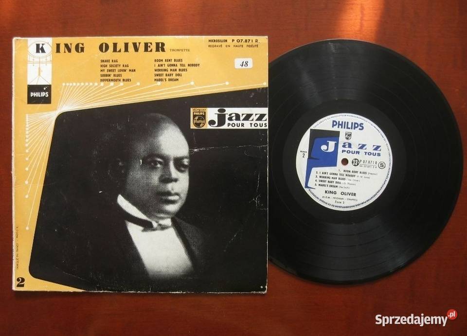 KING OLIVER Jazz Pour Tous 10 LP Philips Szczecin