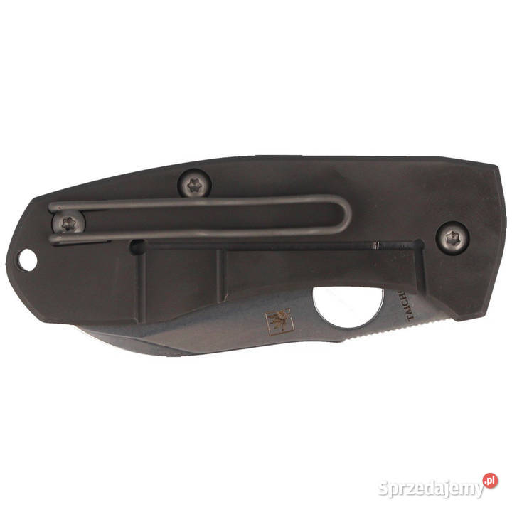 Nóż składany Spyderco Techno 2 Gray Titanium Warszawa