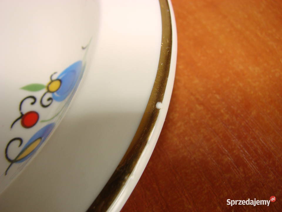 Lubiana wzór kaszubski popielniczka PRL pomorskie Pruszcz Gdański sprzedam