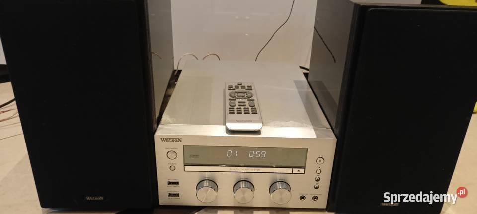 Mini wieża Watson CO 4100MUB Bluetooth CD AUX Sędziszów