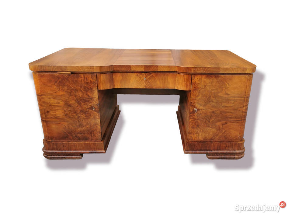 Art Deco Komplet gabinetowy z 1930 roku Oryginał Wrocław