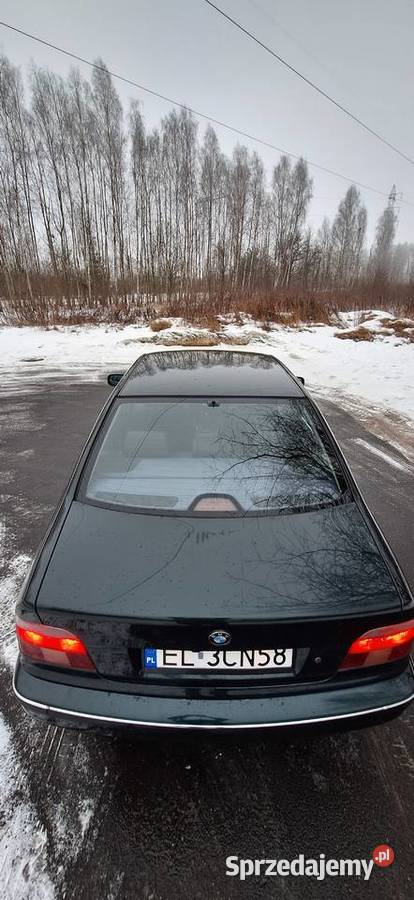 BMW Seria 5 E39 Sedan 535i V8 245 1999r łódzkie Łódź