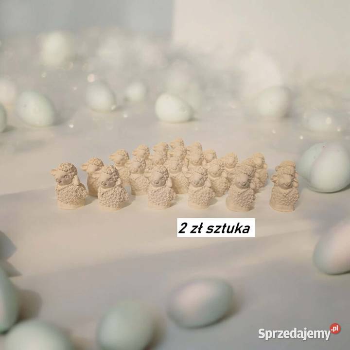 Zajączek królik króliczki gipsowe figurki