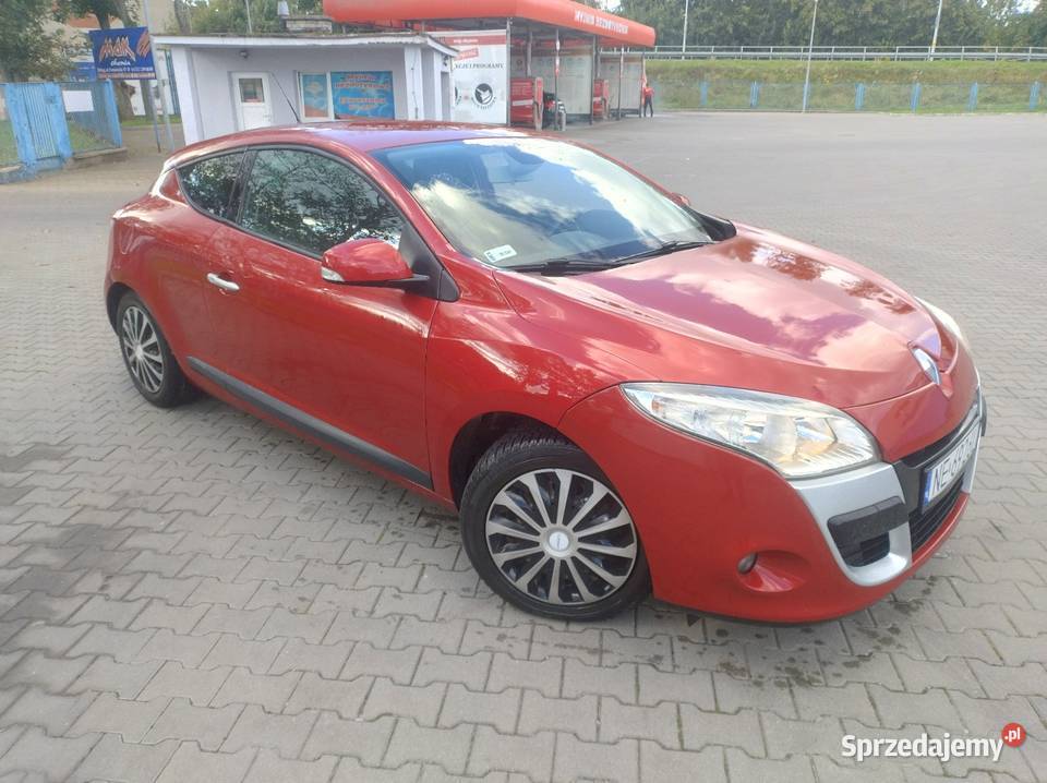 Renault Megane Coupe 2011r 16 B Gaz Pt i OC