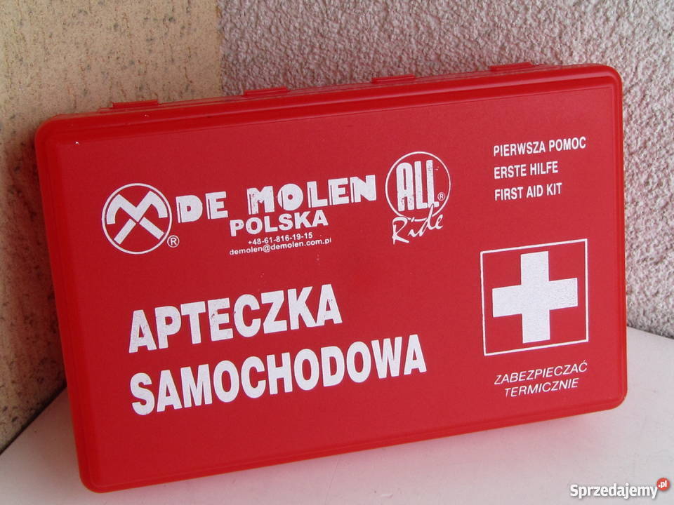 Apteczka samochodowa Pierwsza Pomoc De Molen Akcesoria Olecko