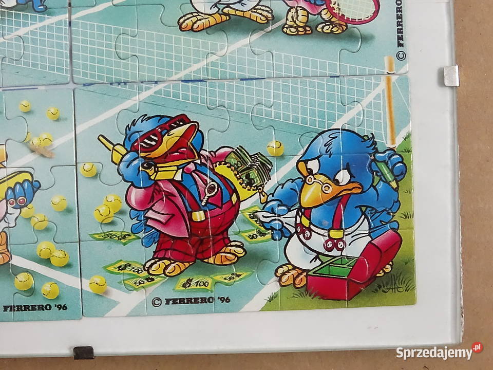 Unikatowe Puzzle Kinder Niespodzianka Ferrero Biłgoraj sprzedam