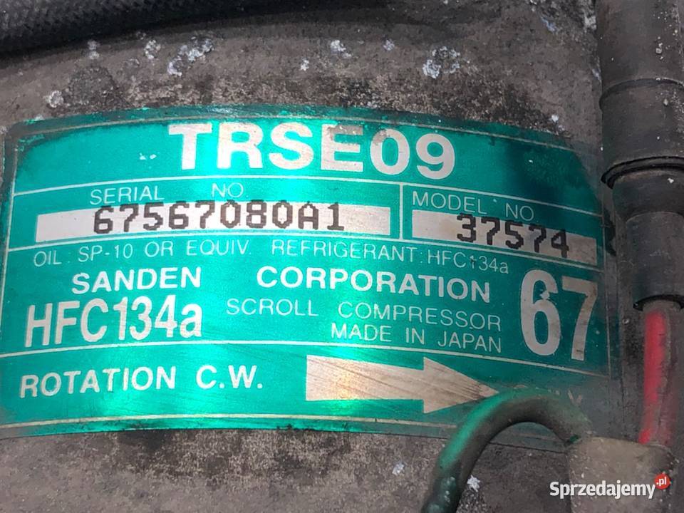 SPRĘŻARKA KLIMATYZACJI HONDA CRV III TRSE09 20 podkarpackie