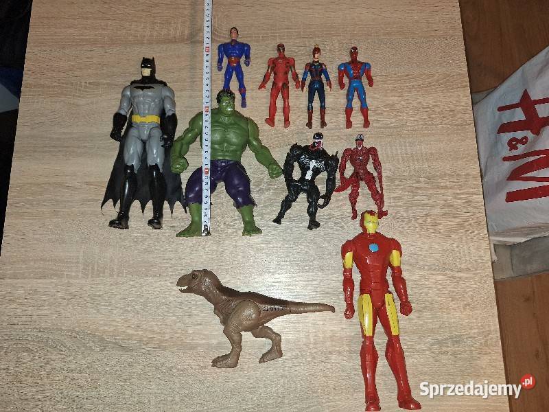 Zestaw figurek superbohaterów mazowieckie Warszawa