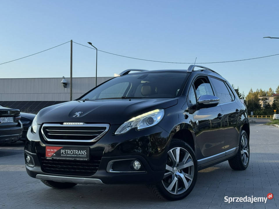 Peugeot 2008 12 110 LED Nawigacja Panorama światła przeciwmgielne Mrągowo sprzedam