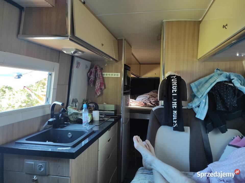 VW Crafter Kamper 2018 12V230 Fotowoltaika WC Nowy Sącz