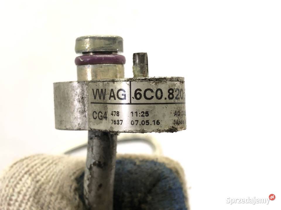 RURKA KLIMATYZACJI SEAT TOLEDO IV 6C0820741AB 12 osobowe Przewody klimatyzacji