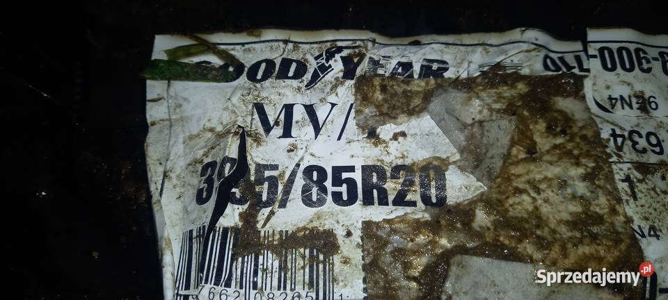 Koło opona z felgą 39585R20 nówka