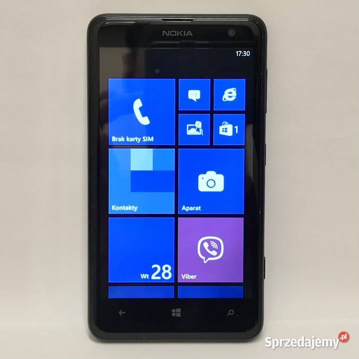 NOKIA Lumia 625 Smartfon 512MB 8GB 4G LTE CZARNY Nokia mazowieckie Warszawa