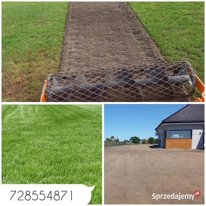 PRZYGOTOWANIE TERENU UPRAWA OGRÓD TRAWNIK mazowieckie Czarnolas