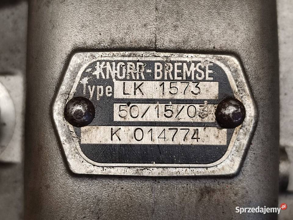 Układ pneumatyczny Kompresor K 014774 LK 1573 Wilkowo sprzedam