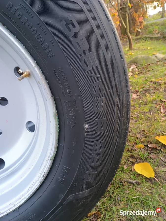 Koła do przyczepy Hl HW 8 otworów 38555R225 Rolnictwo Bielawy