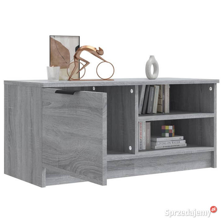 Szafka pod telewizor szary dąb sonoma 80x35x365 Warszawa