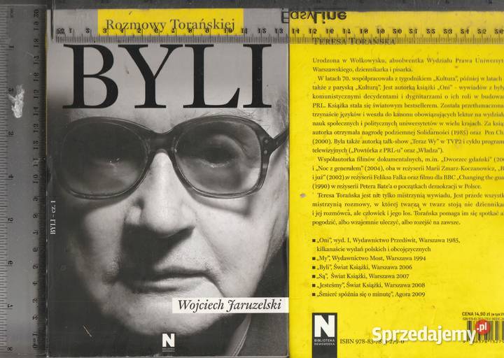 Rozmowy Torańskiej Byli cz1 Wojciech Jaruzelski Pozostałe Pruszków sprzedam