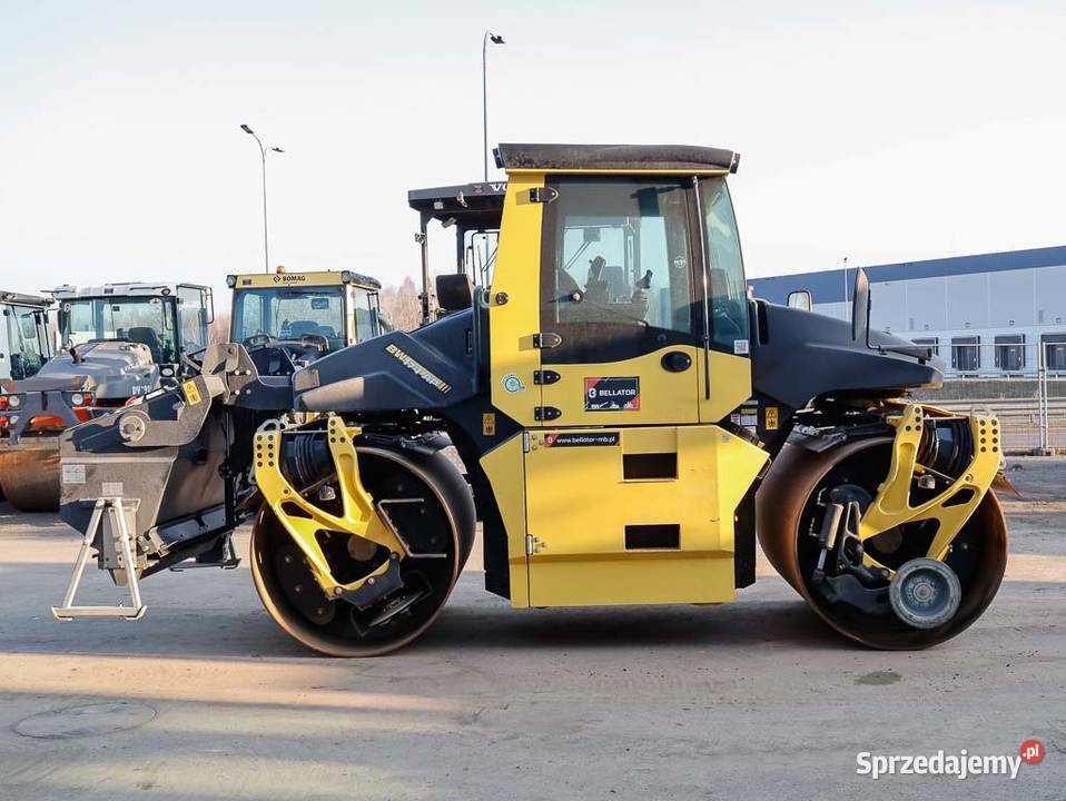 BOMAG BW 174 AP4v walec stalowy niski przebieg Ruda Śląska