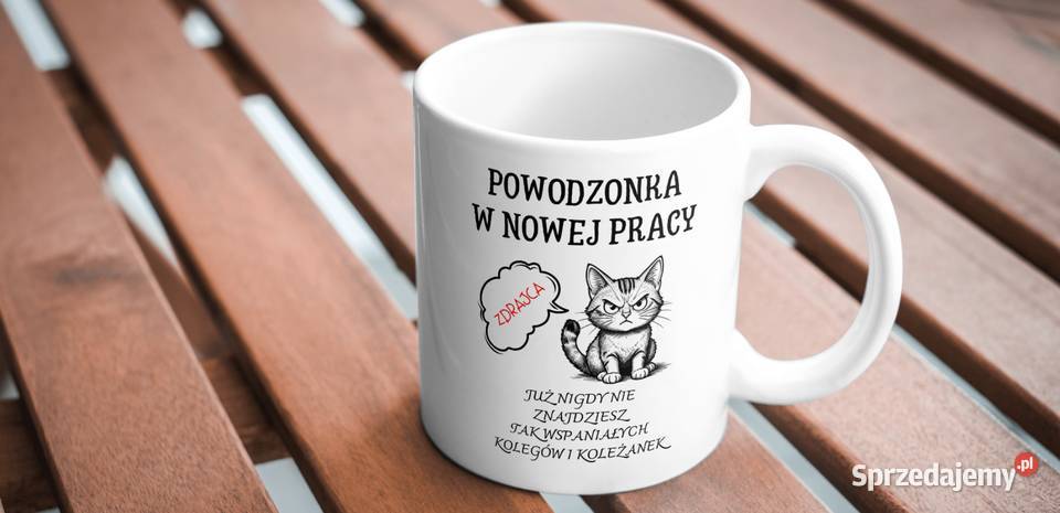 Kubek prezent kolegi koleżanki na pożegnanie z mazowieckie Warszawa sprzedam
