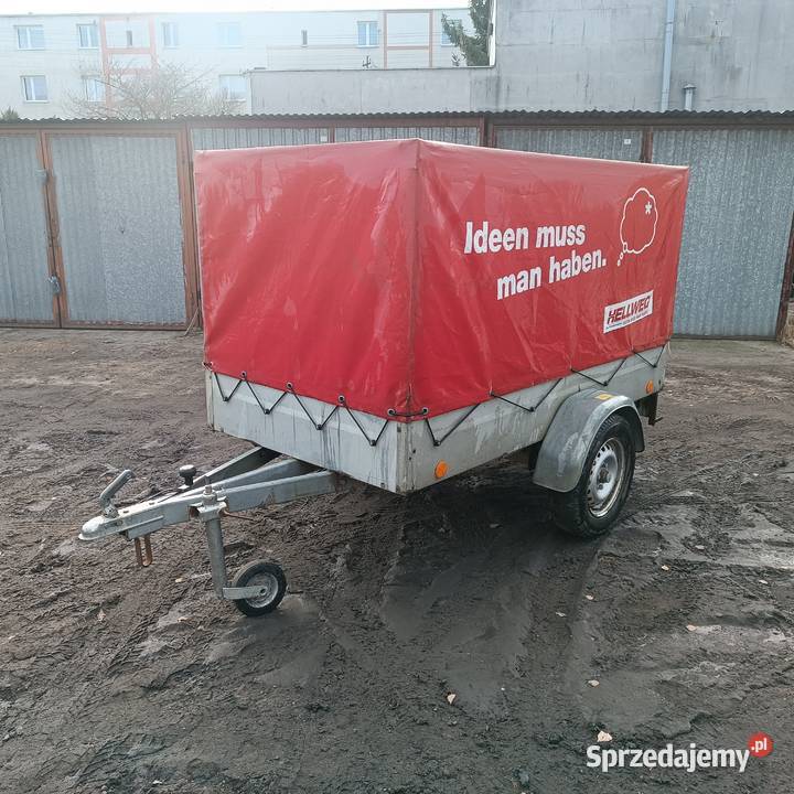 Przyczepka samochodowa z plandeką Bydgoszcz sprzedam