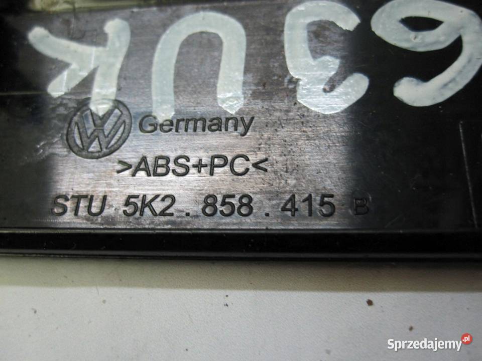 VW GOLF VI 10r Listwa ozdobna deski rozdzielczej osobowe