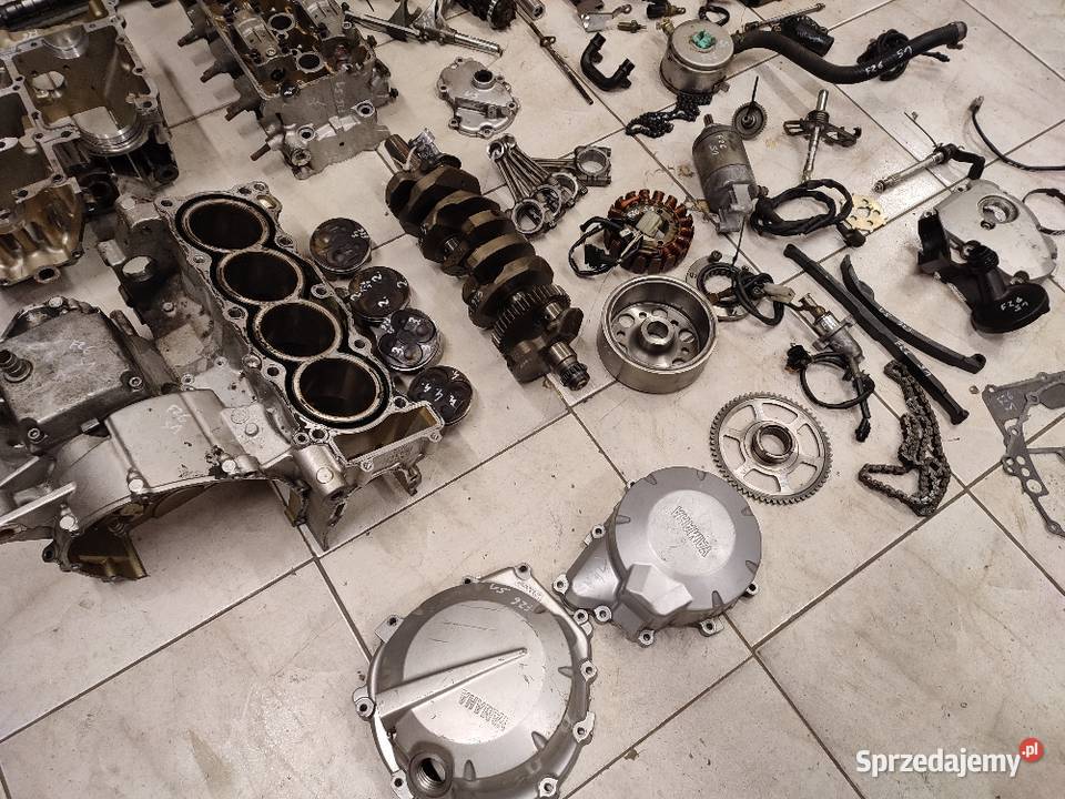 Yamaha FZ6 Fazer RJ07 części wał głowica kapa Silniki Jelenia Góra